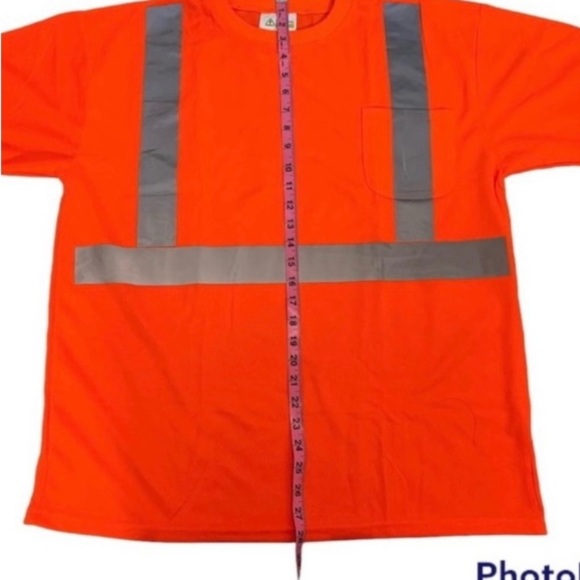 Cordova Safety Products-Men’s Size XL Orange Shirt Reflective Tape-Construction - Picture 4 of 5